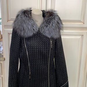 Italian Fendi style Full Length Coat